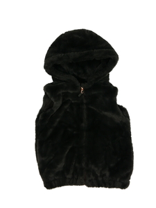 Šedá chlupatá vesta Nutmeg 