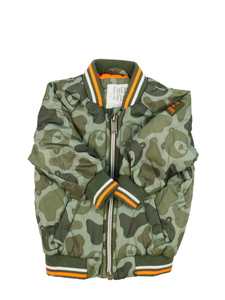 Zelená vzorovaná vesta F&F