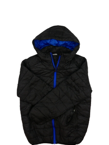 Černá prošívaná přechodová bunda 