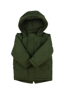 Tmavě zelená zimní bunda