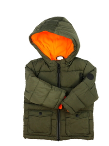 Zelená prošívaná zimní bunda F&F