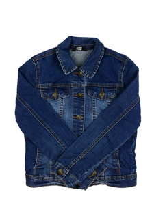 Modrá riflová bundička George