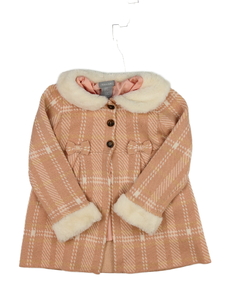 Růžový vzorovaný kabát Tahari 