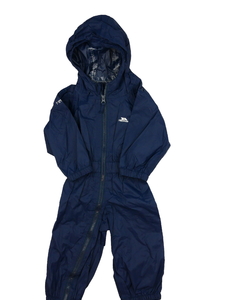 Tmavě modrá kombinéza do deště Trespass 