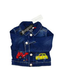 Nová modrá riflová bundička Bluezoo 