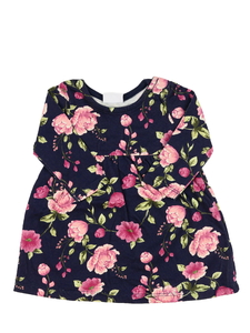 Modré květinové šaty F&F