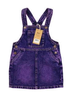 Nové fialové riflové šaty Next