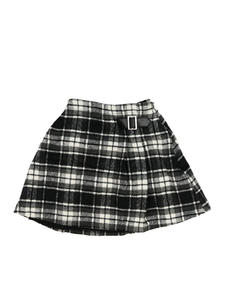 Černo-bílá kostkovaná sukně Next