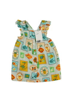 Nové modré lehké šaty H&M