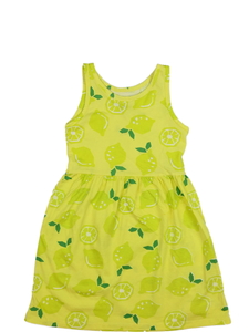 Krásné žluté šaty s citrony H&M