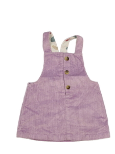 Fialové manšestrové šaty M&S