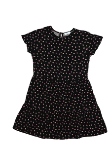 Černé květinové šaty Primark 