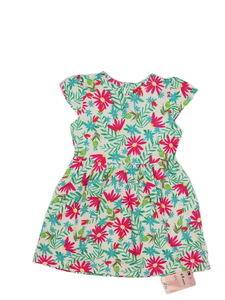 Nové bílé květinové šaty Mothercare