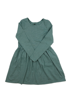 Modré šaty se stříbrným vláknem H&M