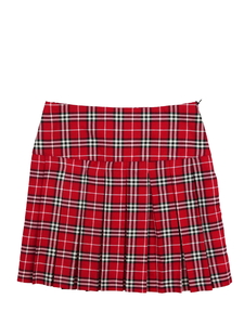 Červená pruhovaná sukně Primark 