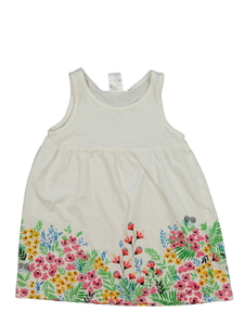 Bílé šaty s květinami H&M