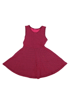 Růžovo-černé letní šaty Primark 