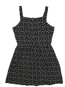 Černé květinové šaty Primark 
