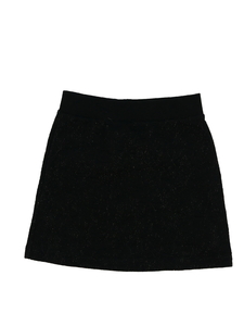 Černá sukně se zlatým vláknem River Island 