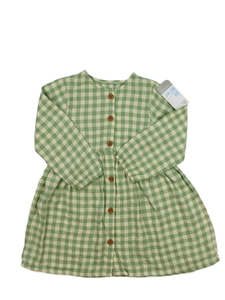 Nové zelené kostkované šaty Primark 