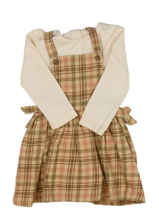 Nové krémové body a hnědé šaty George