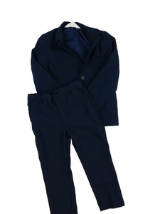 Tmavě modré sako a společenské kalhoty H&M