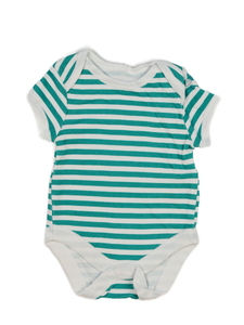 Bílé body barevně pruhované 