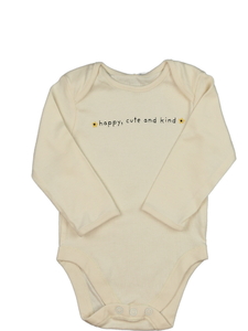 Krémové body s nápisem George