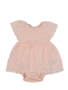 Růžové šatové body H&M