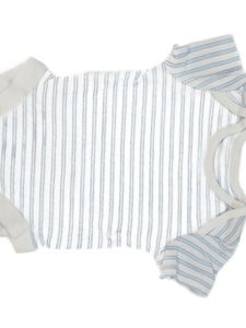 Bílé body s modrými pruhy F&F