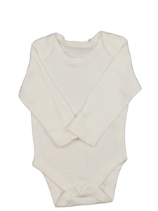 Bílé body s dlouhým rukávem M&S