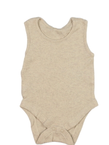 Hnědé melírované tílkové body George