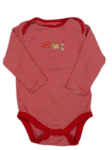 Červeno-bílé pruhované body Next