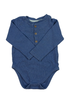 Modré melírované body George