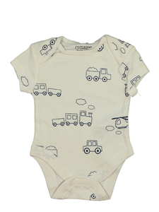 Krémové body s auty Primark 