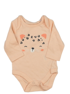 Světle růžové body s kočičkou Mothercare