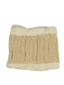 Hnědý nákrčník s vnitřním chlupem 