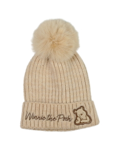 Hnědá čepice Medvídek Pú Disney Primark 