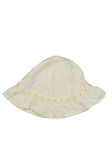 Bílý květinová klobouk Tu 