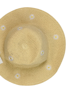 Nový hnědý slaměný klobouk George