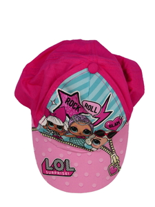 Růžová kšiltovka LOL 54 cm
