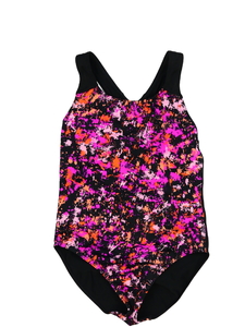 Černé plavky s barevným předkem F&F