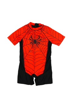 Červeno-černé plavky Spider-man