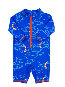 Modré plavky se žraloky M&S