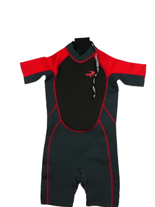 Červeno-šedé neoprenové plavky Crane 