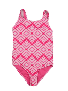 Růžové vzorované plavky Primark 