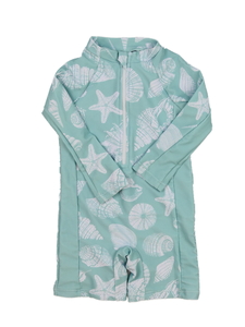 Zelené plavky s mušlemi 