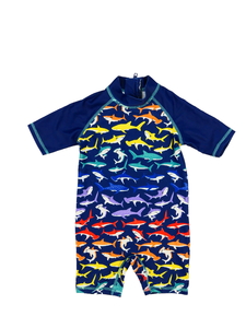 Tmavě modré žraločí plavky Next