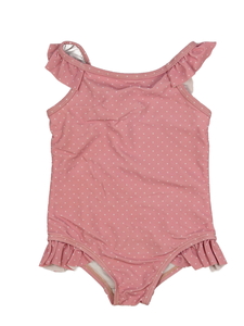 Růžové plavky s volánky a kolečky George