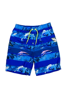 Modré plážové kraťasy Bluezoo